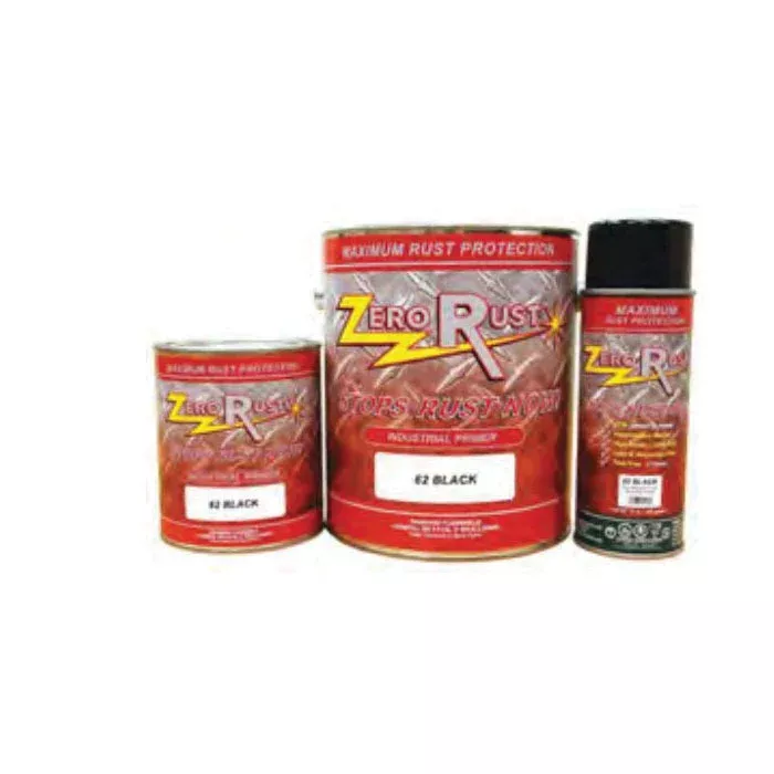 Zero Rust 62SP High Solid Black Primer 12 oz Aerosol